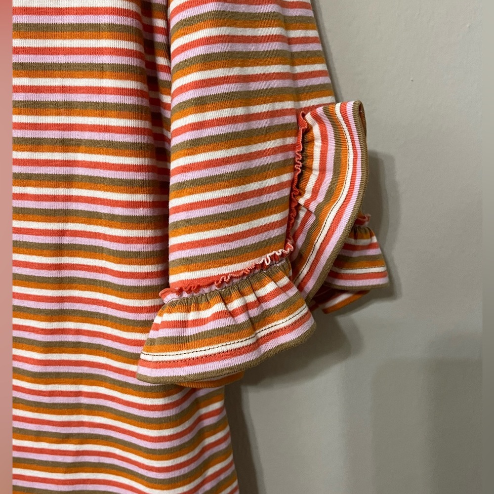 Maeve by Anthropology Stripped Blouse Size M - Picture 2 of 6